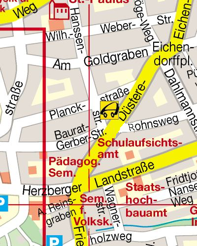 Kartenausschnitt D.-Eichen-Weg